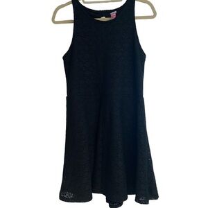 No Boundaries dress fit & flare lace with lining sleeveless knee length Sz L